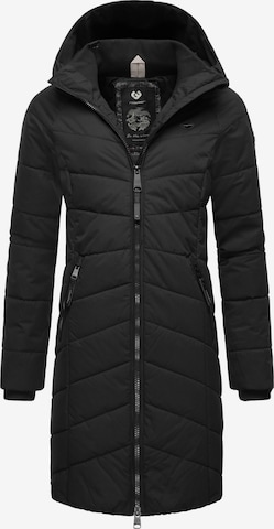 Manteau d’hiver 'Dizzie' Ragwear en noir : devant