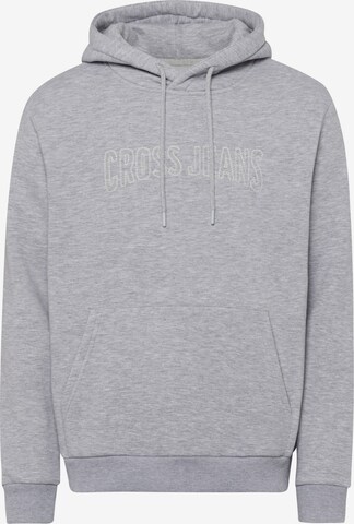 Cross Jeans Sweatshirt in Grau: predná strana