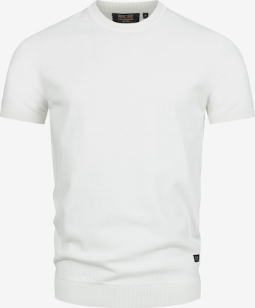 INDICODE JEANS Sweater 'Vasko' in White: front