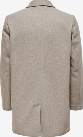 Only & Sons Between-Seasons Coat 'Terry' in Beige