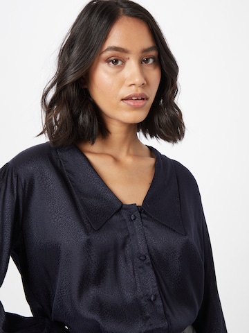 Bizance Paris - Blusa 'FANNY' em azul