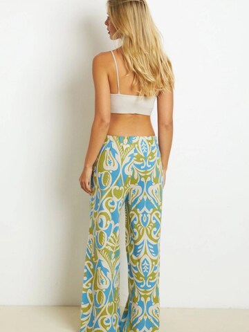 Cool & Sexy Wide Leg Housut värissä vihreä