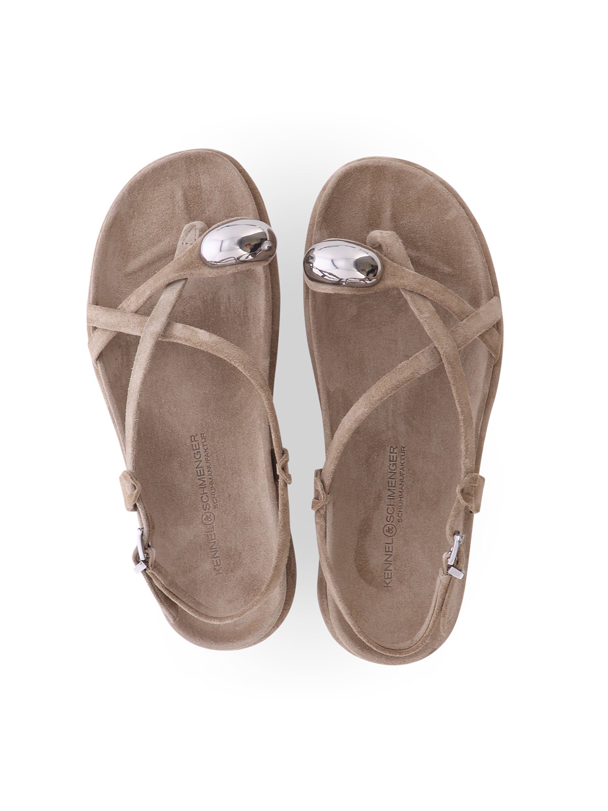 Kennel & Schmenger Strap sandal ' AILY ' in Brown