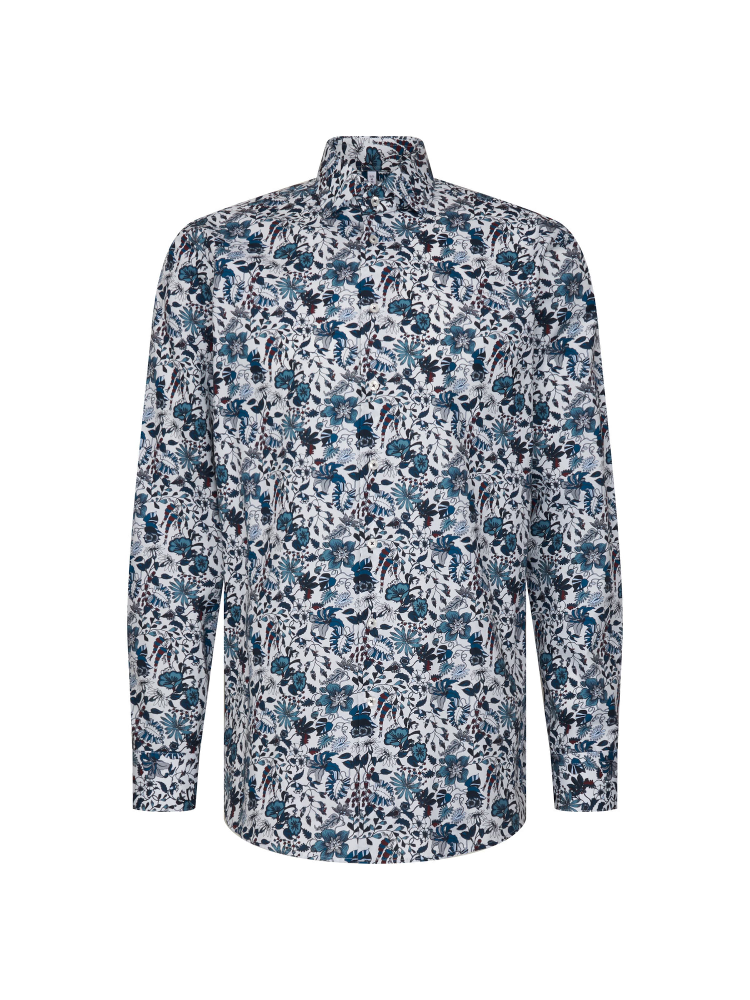 SEIDENSTICKER Regular fit Business Shirt 'SMART ESSENTIALS' in Blue: front