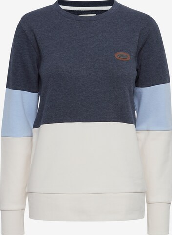 Oxmo Sweatshirt 'Trine' in Blau: predná strana