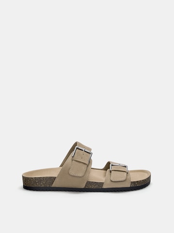 Mule Pull&Bear en beige