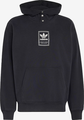 ADIDAS ORIGINALS Sweatshirt in Schwarz: Vorderseite