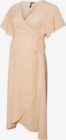 Vero Moda Maternity - Vestido 'Saki' em laranja: frente