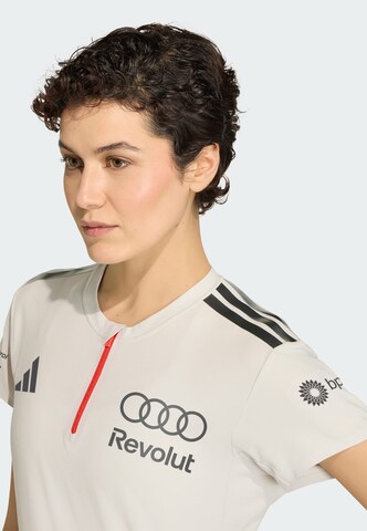 T-shirt fonctionnel 'Audi Formula One Team Engineers & Marketing' ADIDAS PERFORMANCE en blanc