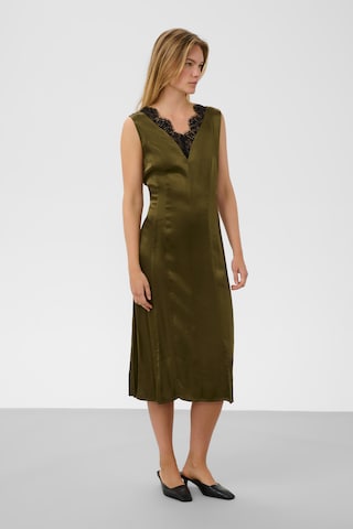 SOAKED IN LUXURY Kleid 'Irini Lace' in Braun