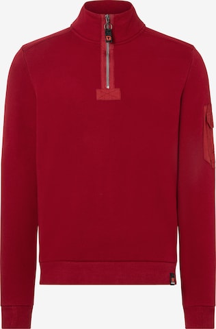 TIMEZONE Sweatshirt in Red: front