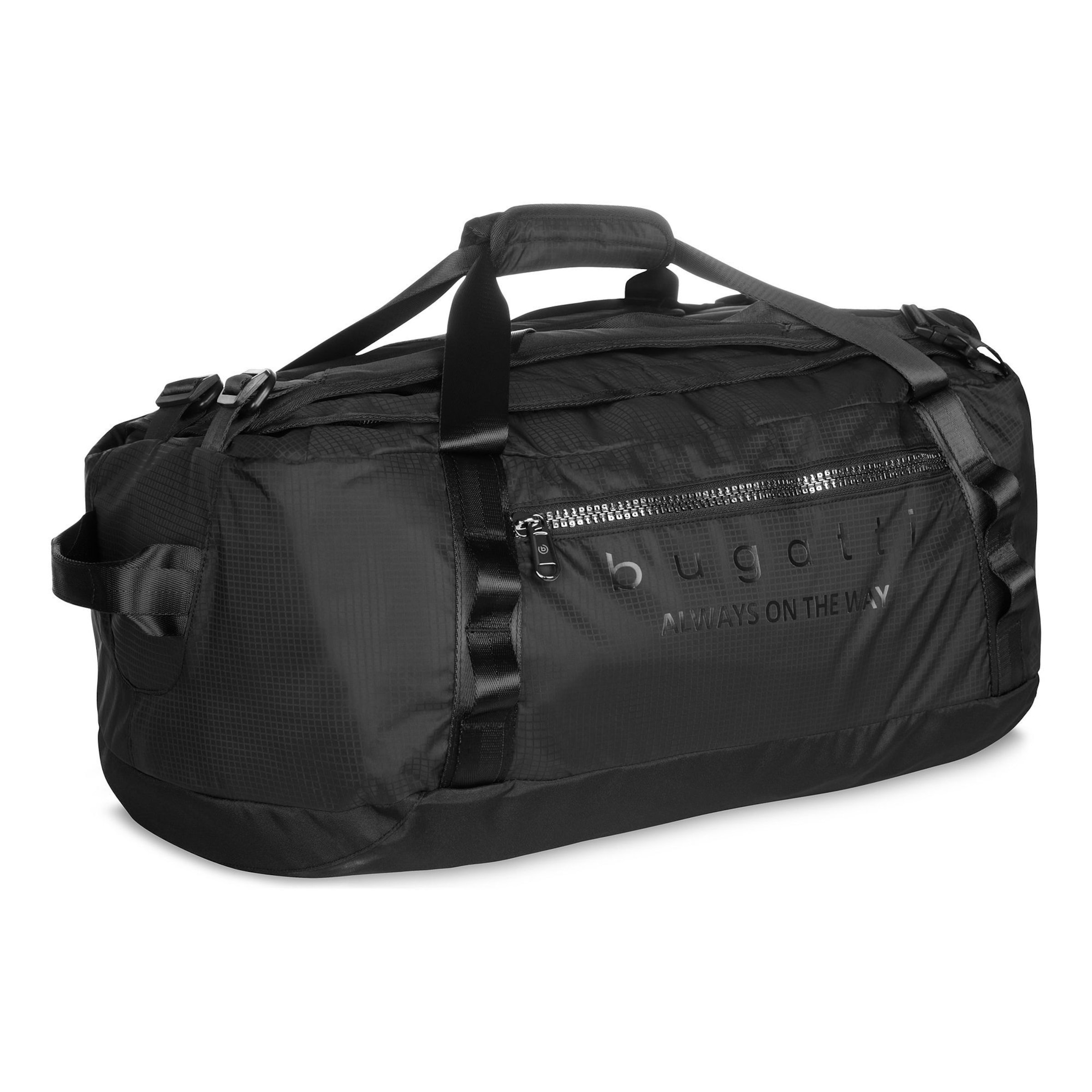 Borsa weekend di bugatti in nero