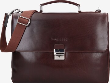 bugatti Document Bag 'Romano' in Brown: front