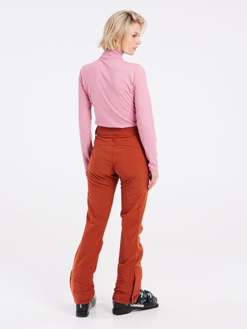 PROTEST Slim fit Workout Pants 'LOLE' in Red