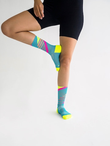 INCYLENCE Athletic Socks 'LADDERS' in Blue