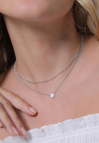 ELLI Ketting in Zilver: voorkant