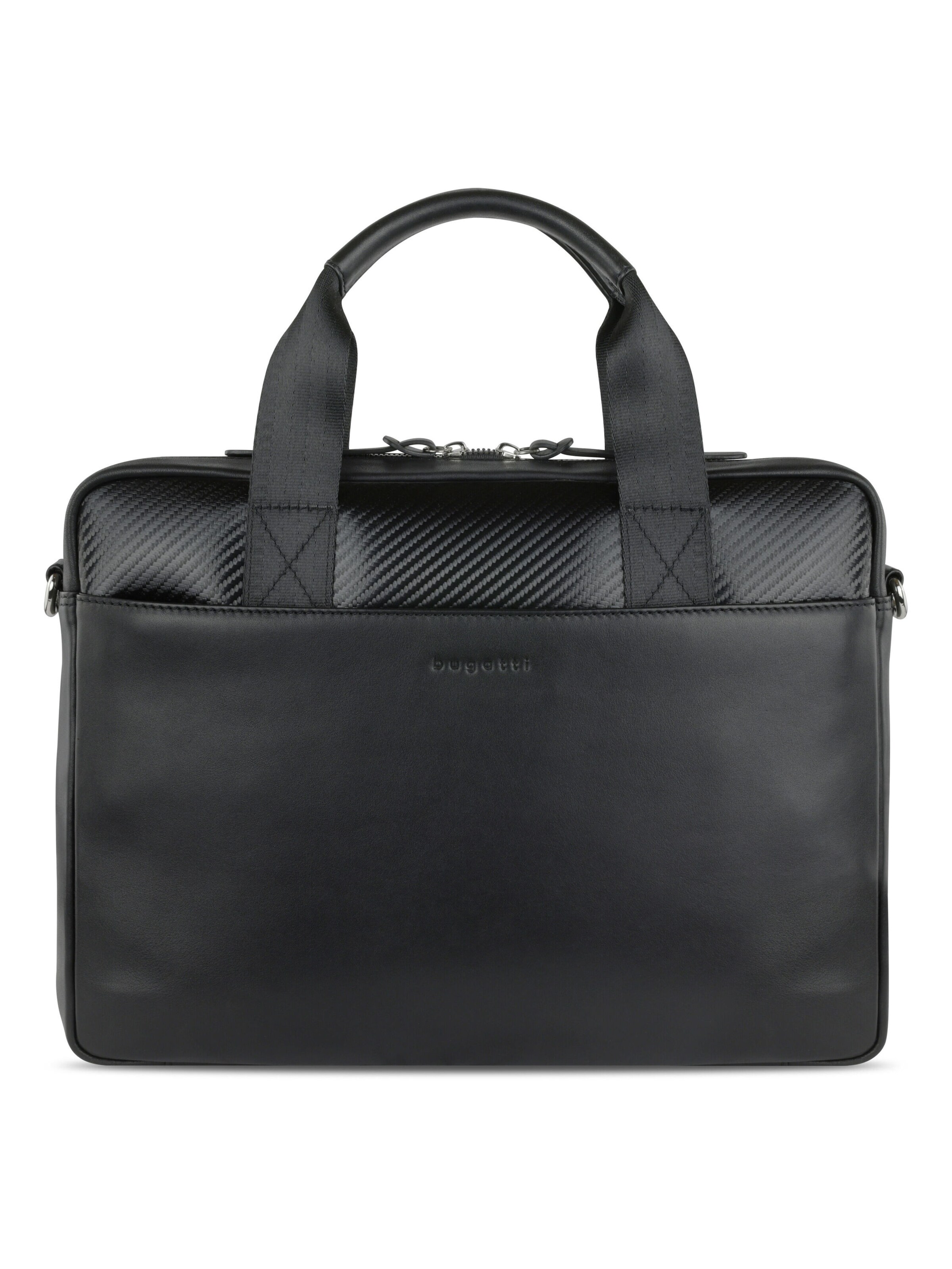 Porte-documents 'Comet' bugatti en noir : devant