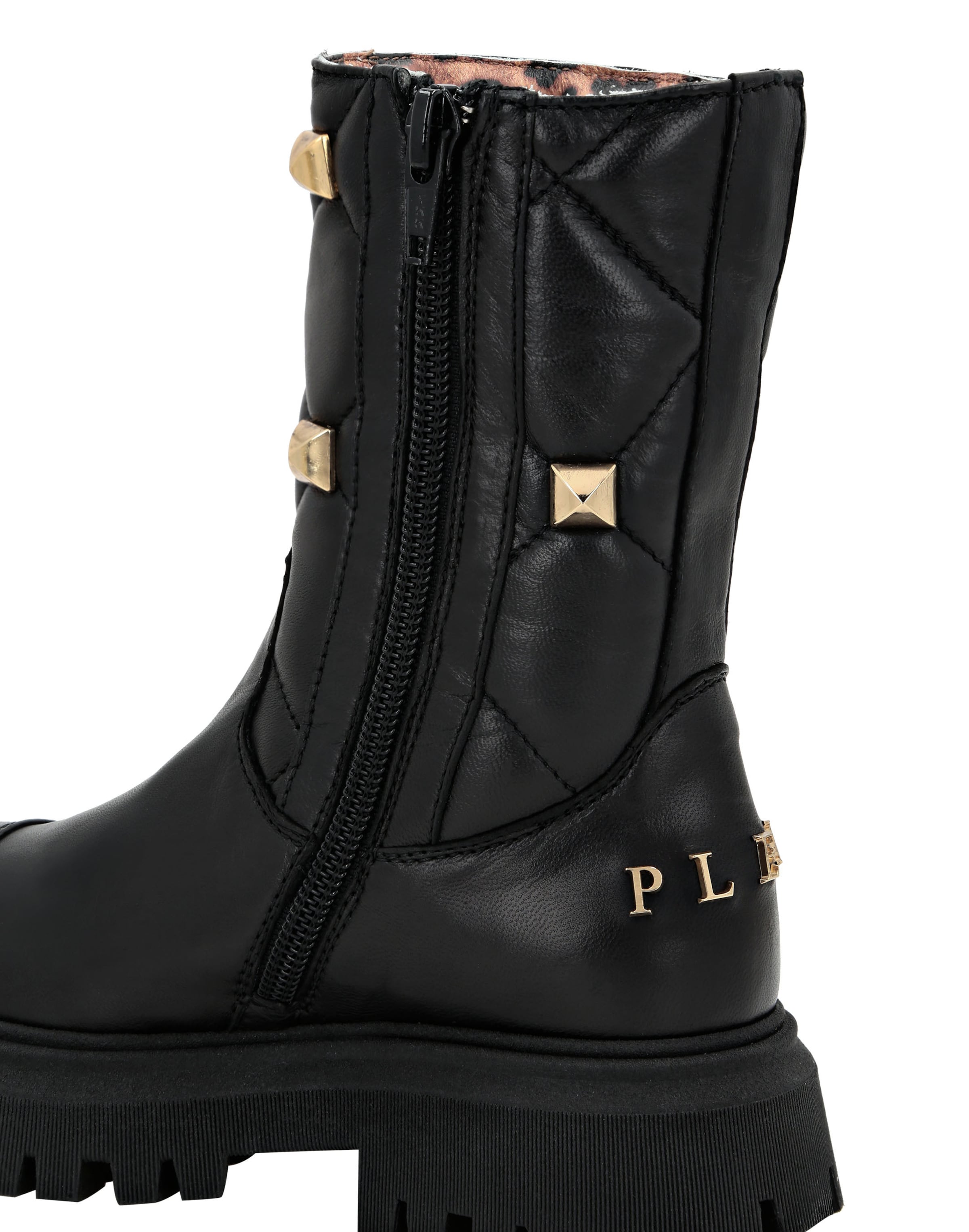 Bottes Philipp Plein en noir