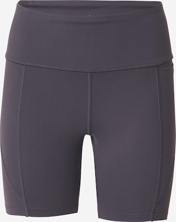 ReebokSkinny Sportske hlače - crna boja: prednji dio
