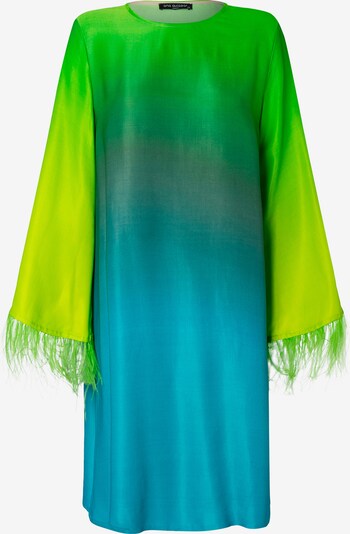 Ana Alcazar Kleid ' Rapya ' in blau / grün, Produktansicht