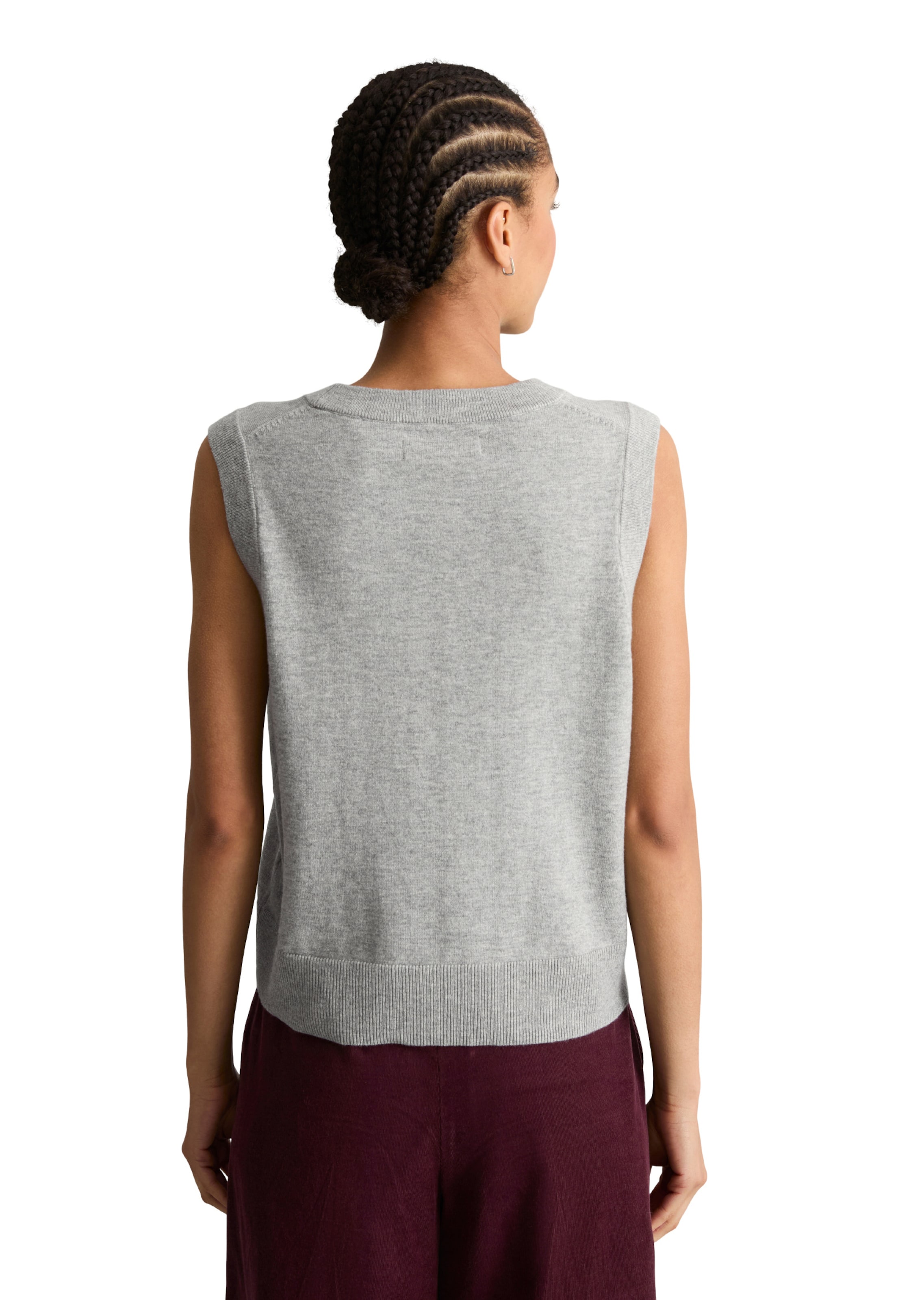 Marc O'Polo DENIM Pullunder in Grau