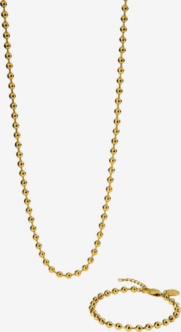 PURELEI - Conjuntos de bijuteria 'Bubbly Duo' em ouro: frente