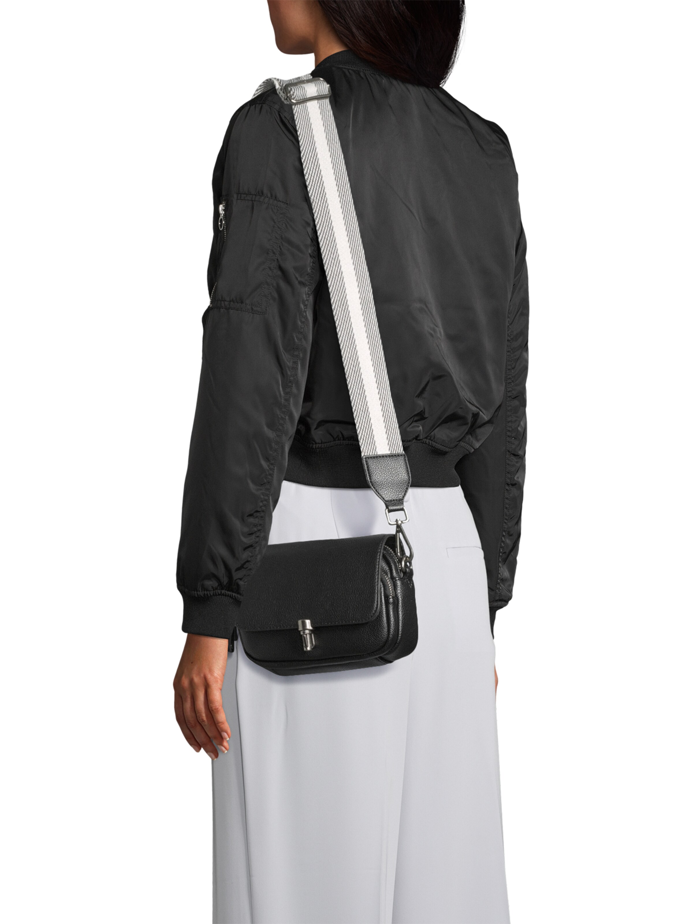 Borsa a tracolla 'Bestie' di FREDsBRUDER in nero: frontale