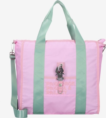 George Gina & Lucy Shopper 'Milano' in Roze: voorkant