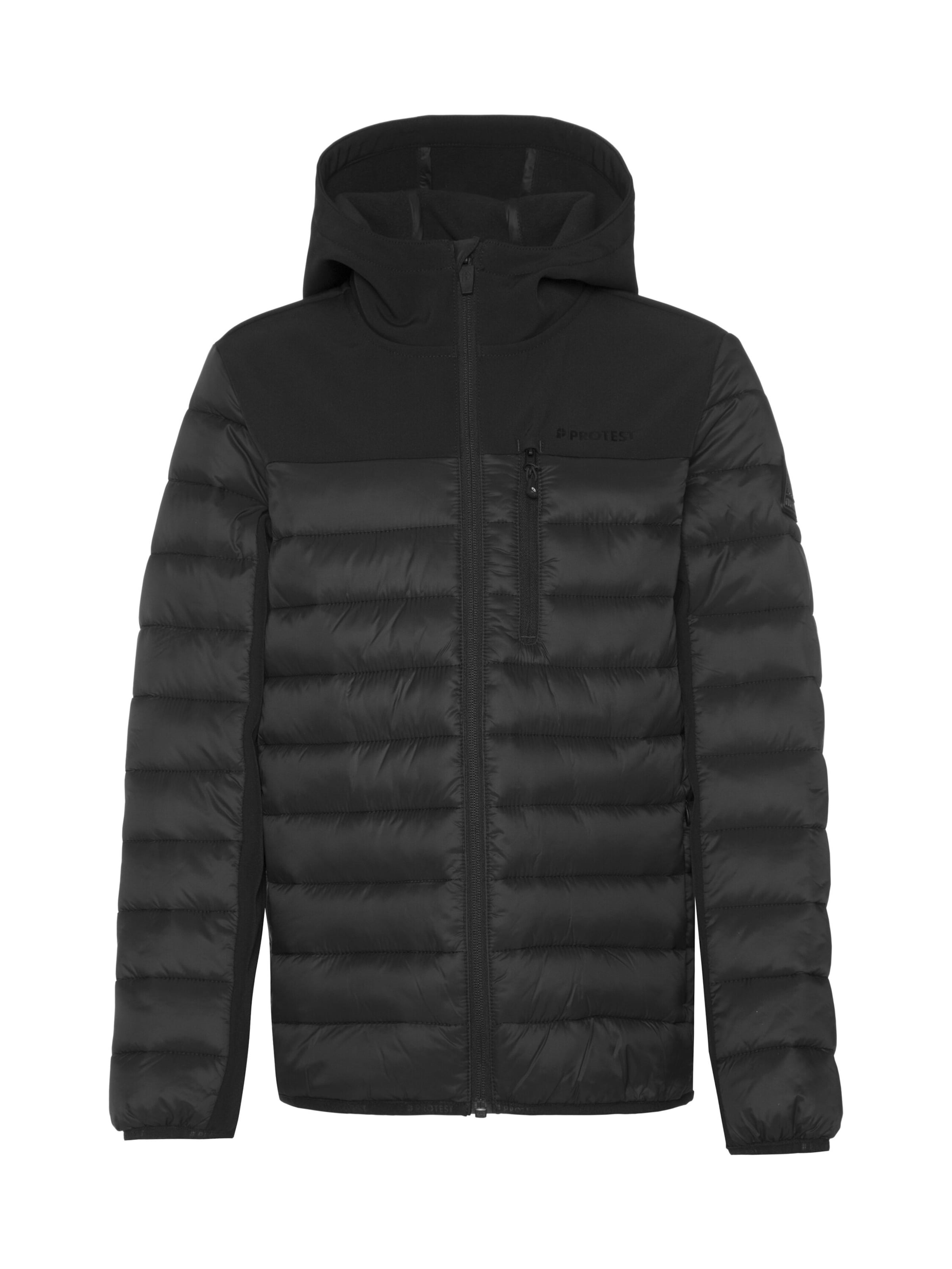 PROTEST Winterjacke 'PRTGONZO JR' in Schwarz: Vorderseite