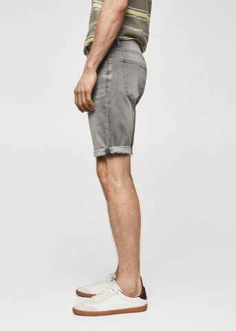 MANGO MAN Slimfit Hose in Grau