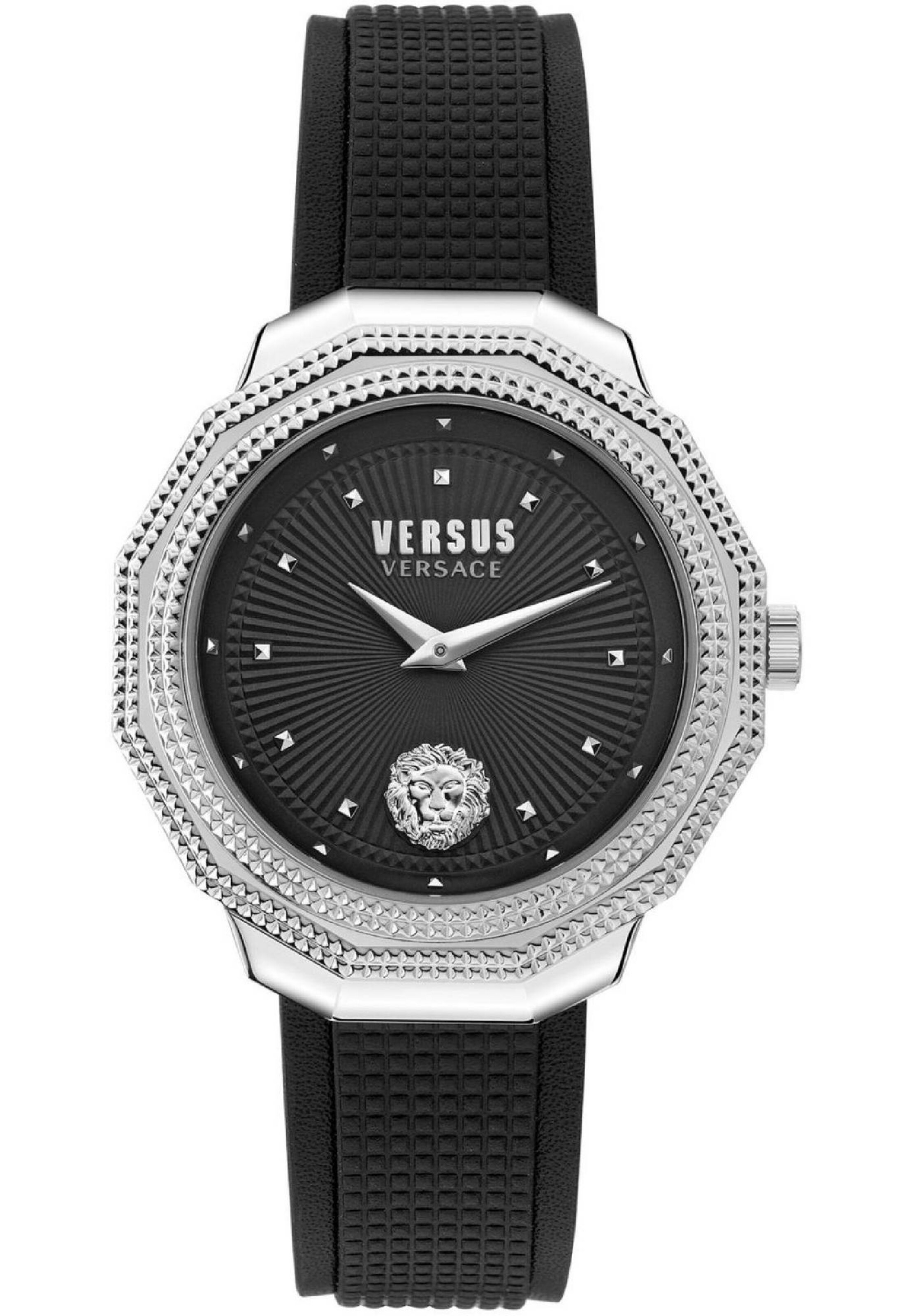 VERSACE Analoguhr 'Paradise Cove' in Schwarz: Vorderseite