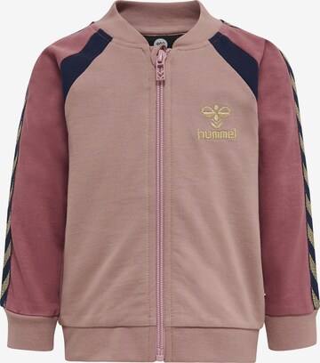 Hummel Sweatvest in Roze: voorkant