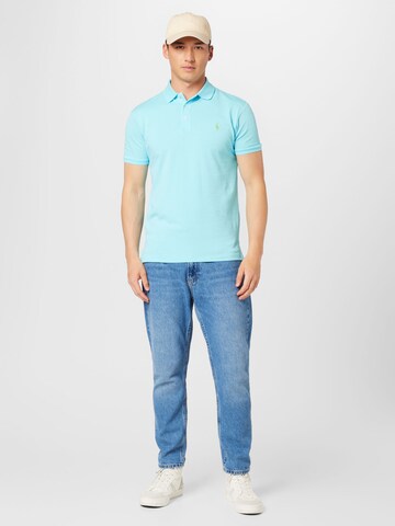 Coupe slim T-Shirt Polo Ralph Lauren en bleu