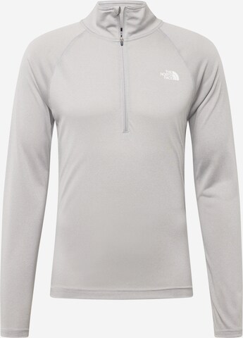 T-Shirt fonctionnel THE NORTH FACE en gris : devant