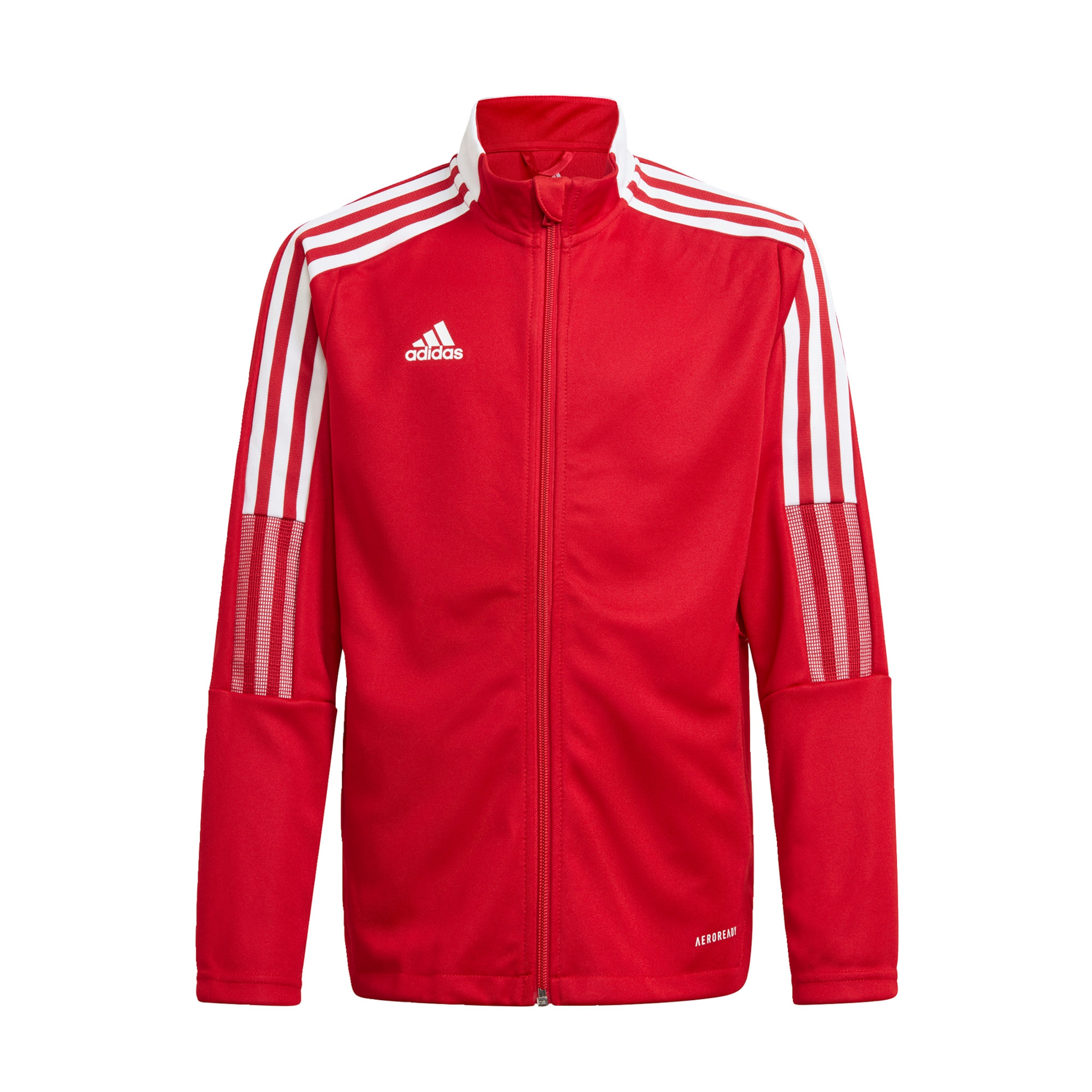 ADIDAS PERFORMANCE Skinny Jacke in Rot: Vorderseite