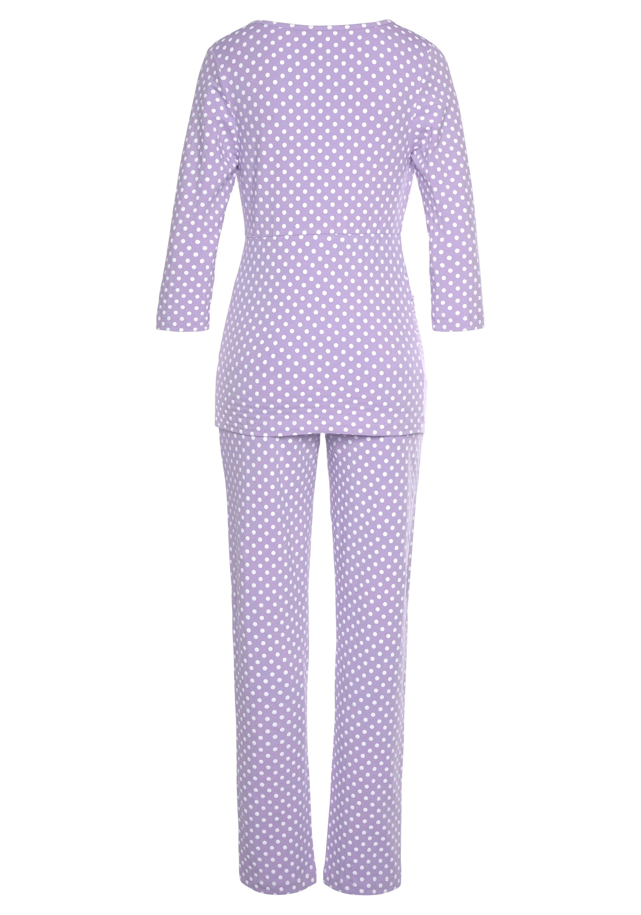 Pyjama LASCANA en violet