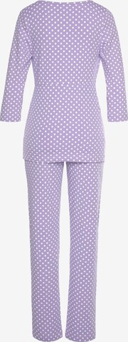 LASCANA Pyjamas i lila