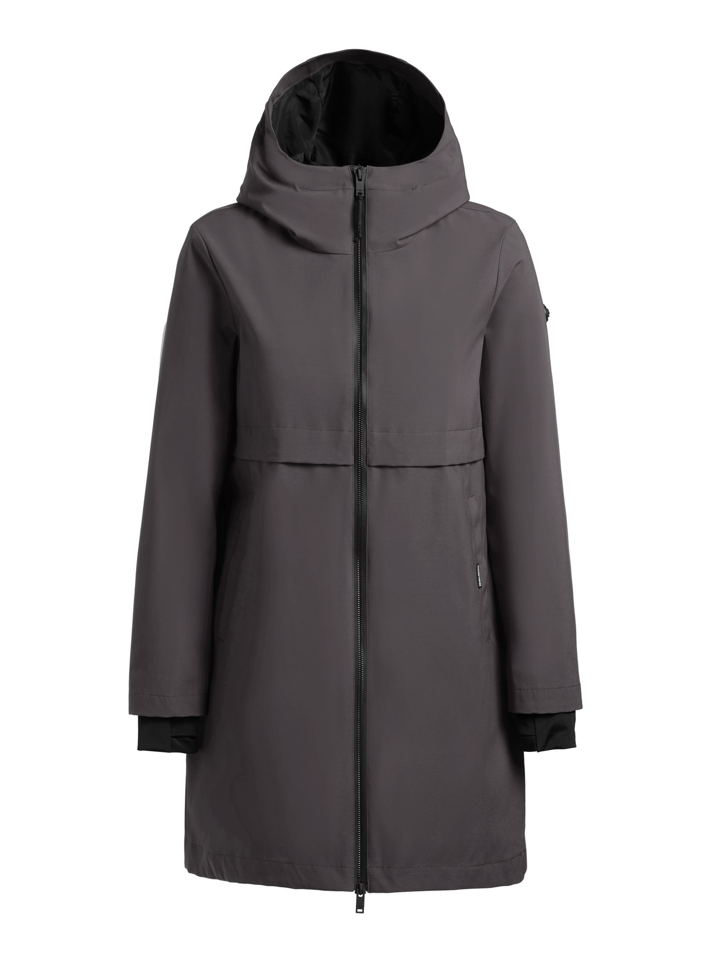 khujo Between-seasons coat 'June' in Dark grey, Item view