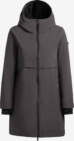 Manteau mi-saison 'June' khujo en gris : devant