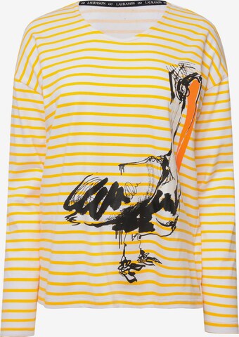 LAURASØN Shirt in Yellow: front