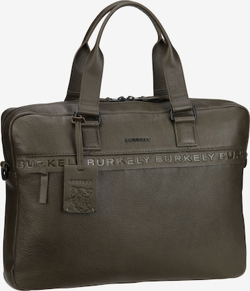 Burkely Laptop Bag 'Mason' in Green: front