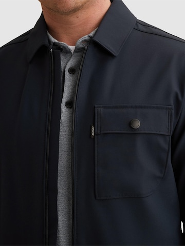 VANGUARD Bluser & t-shirts 'Overshirt with zipper closure and bi-stretch' i blå