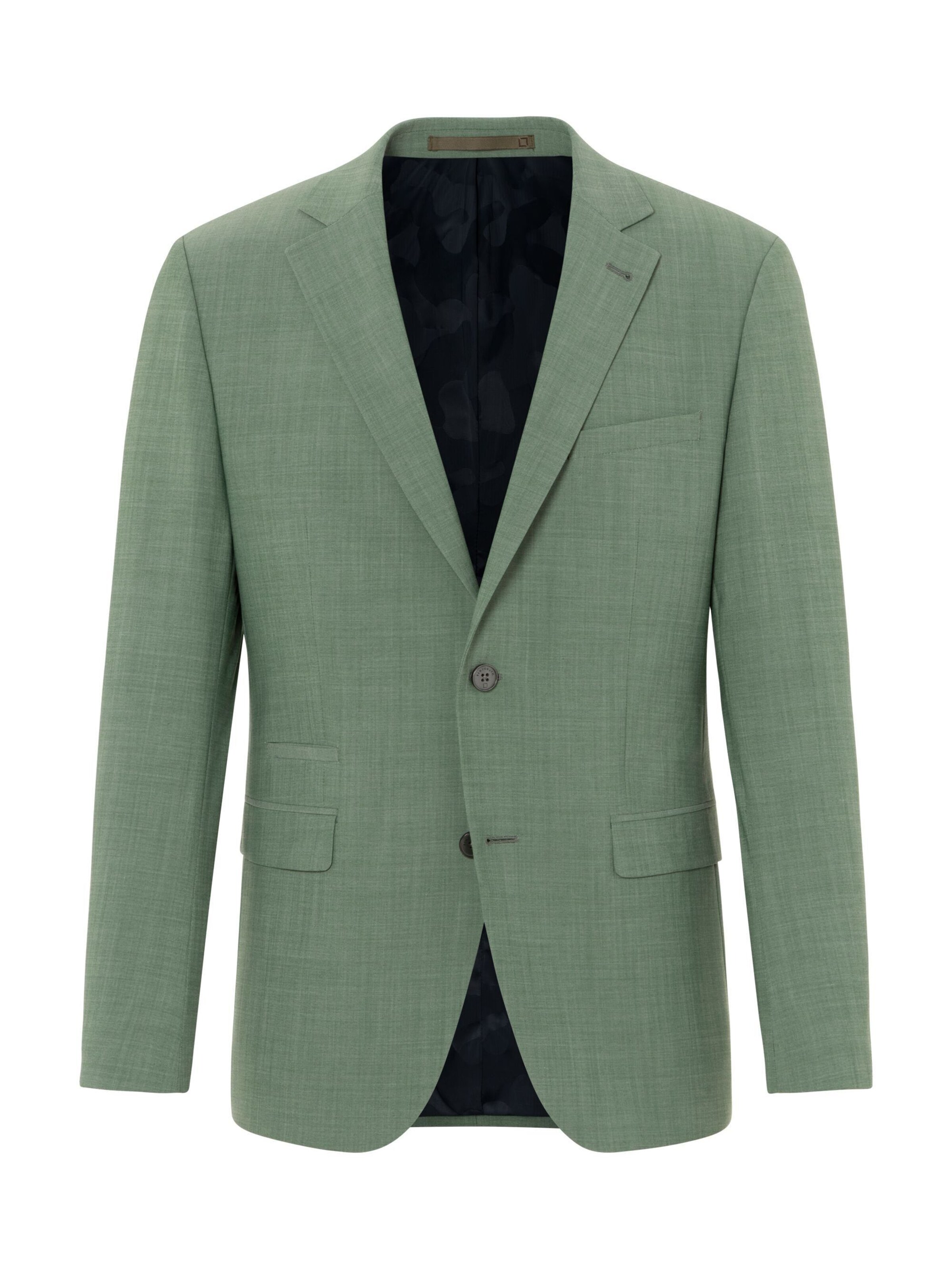 BENVENUTO Slimfit Anzug 'SALVI Iago 360' in Grün