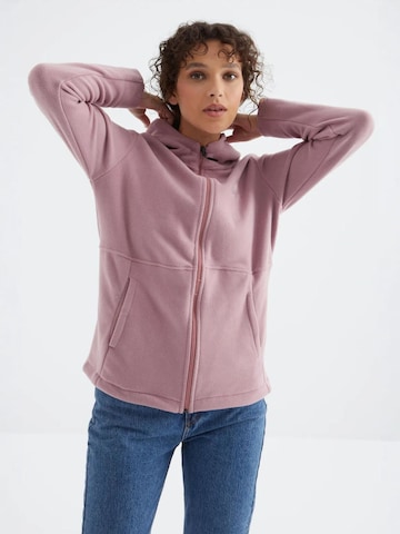 Tommy Life Fleece Jacket in Purple