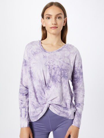 Marika Athletic Sweatshirt 'EMMA' in Purple: front