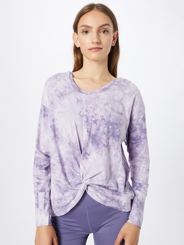 purpurinė Marika Sportinio tipo megztinis 'EMMA': priekis