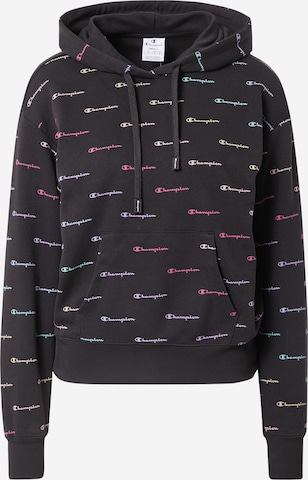 Sweat-shirt Champion Authentic Athletic Apparel en noir : devant