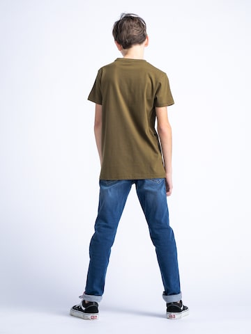 Petrol Industries Shirt 'Breezeway' in Groen