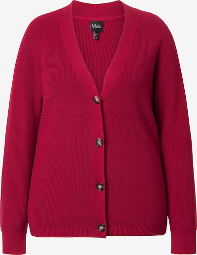 Kardiganas iš Ulla Popken, spalva – rubinų raudona, Prekių apžvalga