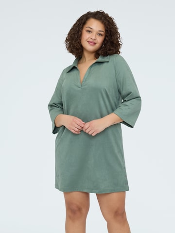 Abito di Fiorella Rubino in verde